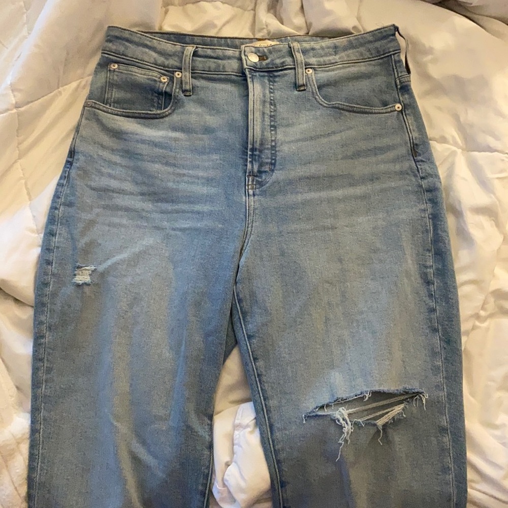 Madewell Straight Leg Jean - Curvy Collection
